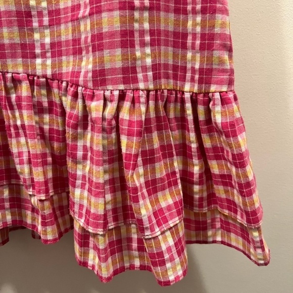 NWT LIKELY Fuschia Multi Kai Check Dress - Picture 12 of 16